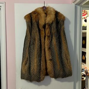 Handmade fur vest
